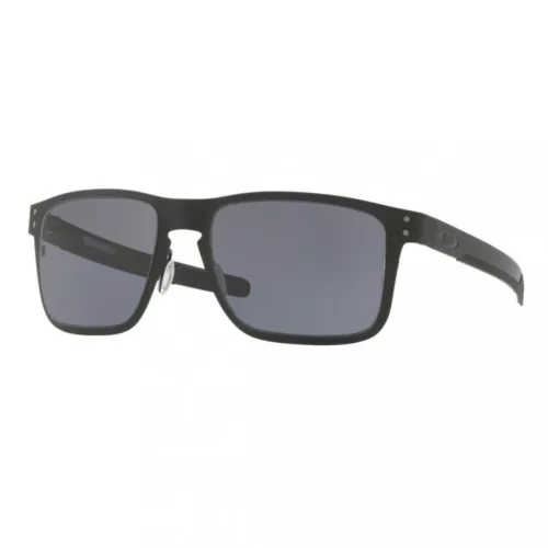 OAKLEY HOLBROOK METAL FRAME-MATTE GUNMETAL LENS-PRIZM BLACK POLARIZED