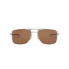 OAKLEY GAUGE 8 FRAME-POLISHED CHROME LENS-PRIZM TUNGSTEN POLARIZED