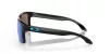 OAKLEY HOLBROOK FRAME-POLISHED BLACK LENS-PRIZM SAPPHIRE A