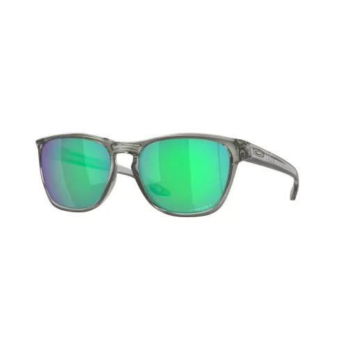 OAKLEY MANORBURN PRIZM JADE LENSES, GREY INK FRAME