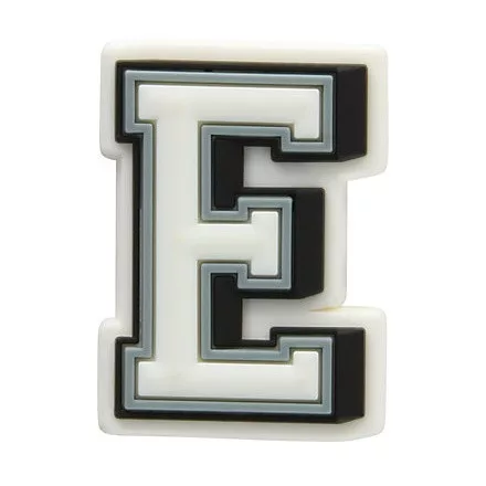 Crocs E betű Jibbitz MC