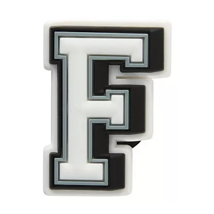 Crocs F betű Jibbitz MC