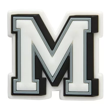 Crocs M betű Jibbitz MC