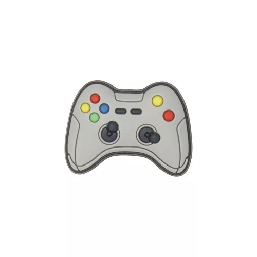 CROCS GREY GAME CONTROLLER JIBBITZ MC