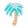 CROCS PALM TREE JIBBITZ MC