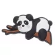 Crocs Panda Jibbitz MC