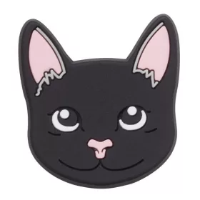 Crocs Fekete macska Jibbitz