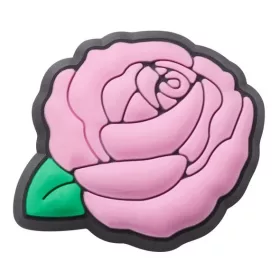 Crocs Rózsaszínű rózsa Jibbitz