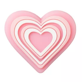 Crocs LED rózsaszín szív Jibbitz