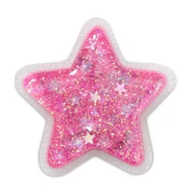 Crocs Rózsaszín glitteres csillag Jibbitz
