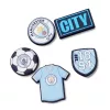 Crocs Manchester City - csomag (5 db) Jibbitz MC