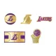 CROCS NBA LOS ANGELES LAKERS 5PCKEL JIBBITZ MC