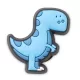 Crocs Kék dinó Jibbitz