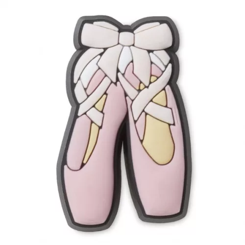 Crocs Rózsaszín balettcipők Jibbitz MC