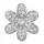 Crocs Ezüst margaréta Jibbitz MC