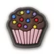 Crocs Csokis muffin Jibbitz