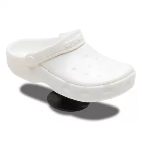 Crocs 3D fehér Classic Clog Jibbitz