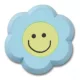 Crocs Mosolygó radír virág Jibbitz