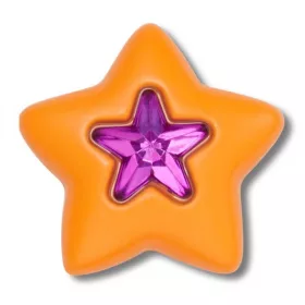 Crocs Narancssárga csillag kővel Jibbitz