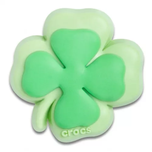 Crocs Zöld lóhere Jibbitz MC