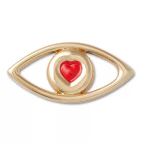 Crocs Szem szívvel Jibbitz