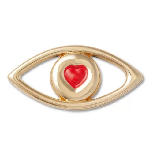 Crocs Szem szívvel Jibbitz MC