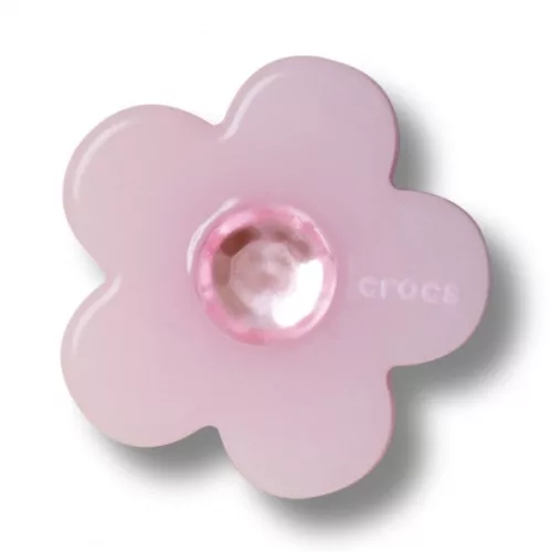 Crocs Pink virág Jibbitz MC