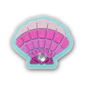 Crocs Rózsaszín kagyló Jibbitz