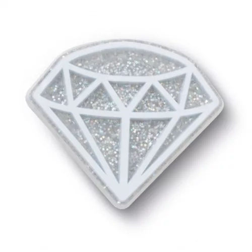 Crocs Ezüst gyémánt Jibbitz