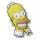 Crocs Simpson család Homer Jibbitz MC