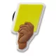 Crocs Sárga lap Jibbitz MC