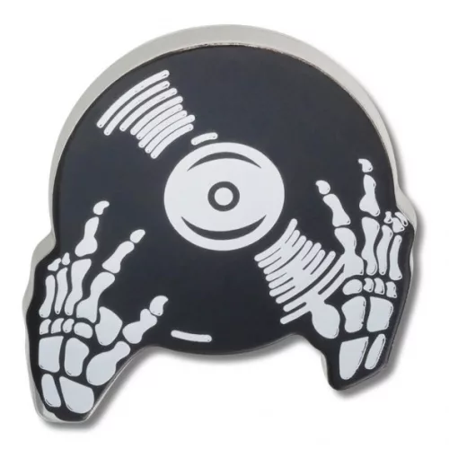 Crocs Csontváz bakelit Jibbitz