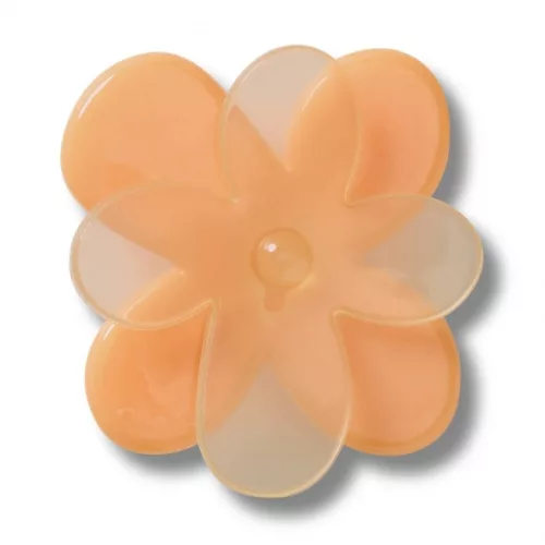 Crocs Narancssárga nyíló virág 2 Jibbitz
