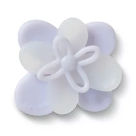 Crocs Halványkék nyíló virág Jibbitz