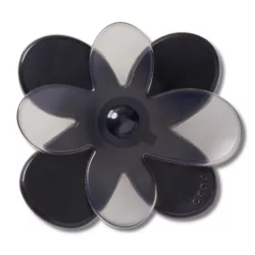 Crocs Fekete nyíló virág 2 Jibbitz