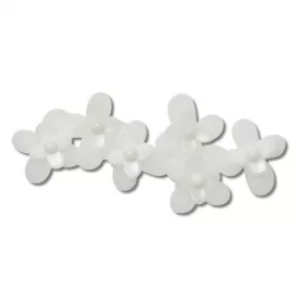 Crocs Fehér virágok Jibbitz