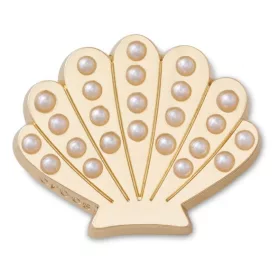 Crocs Arany kagyló gyöngyökkel Jibbitz