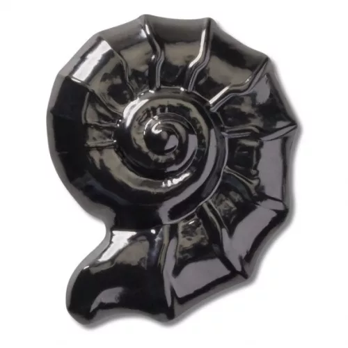 Crocs Sötét csiga kagyló Jibbitz MC