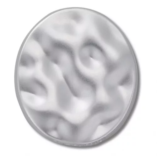 Crocs Ezüst hullámos dísz Jibbitz