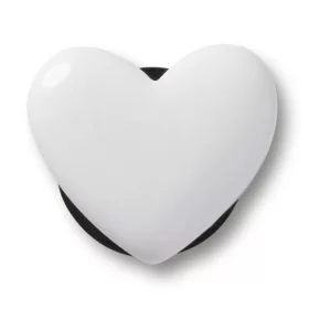 Crocs Apró fehér szív Jibbitz