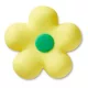 Crocs Retro sárga virág Jibbitz