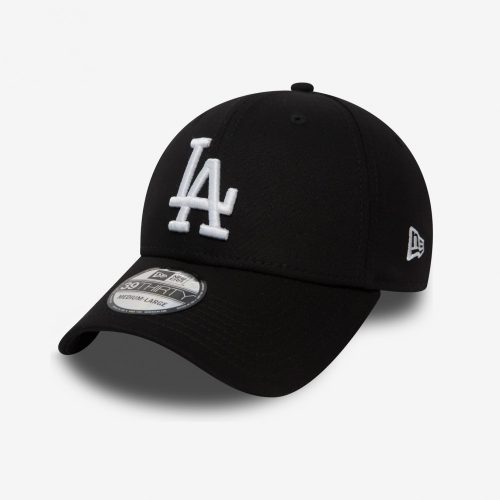 NEW ERA MLB LOS ANGELES DODGERS LEAGUE ESSENTIAL 39THIRTY CAP BLACK