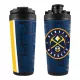 WinCraft NBA Denver Nuggets 770ml 4D Stainless Steel Ice Shaker Team Color