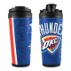WinCraft NBA Oklahoma City Thunder 770ml 4D Stainless Steel Ice Shaker Team Color