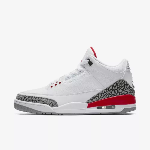 AIR JORDAN 3 RETRO WHITE/FIRE RED-CEMENT GREY-BLACK
