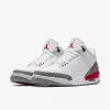 AIR JORDAN 3 RETRO WHITE/FIRE RED-CEMENT GREY-BLACK
