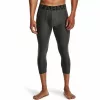 UNDER ARMOUR UA HG ARMOUR 3/4 LEGGING GRAY