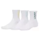 Under Armour UA 3-Maker 3pk Mid-Crew White