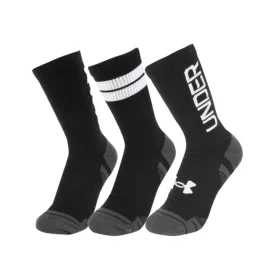 Under Armour UA Perf Tech Nov 3pk Crew Black