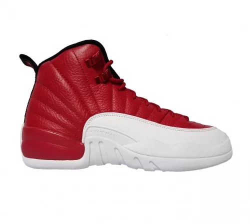 Air Jordan 12 Retro BG GYM RED/WHITE-WHITE-BLACK